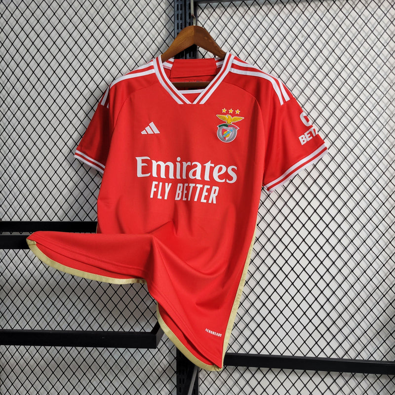 Camisa Benfica Home  23/24 - Adidas Torcedor Masculina