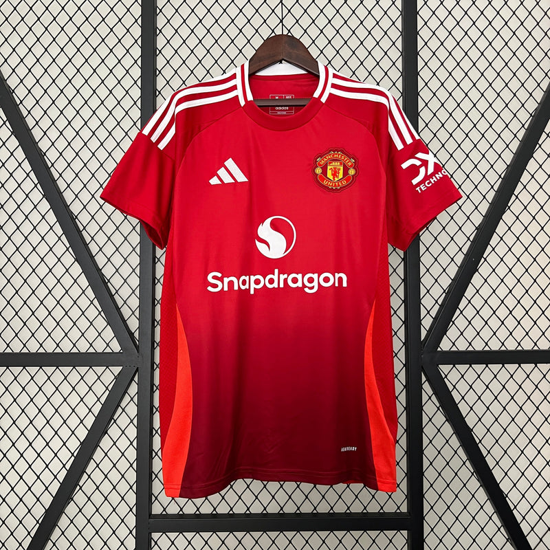 Camisa Manchester United Home 24/25 - Adidas Torcedor Masculina