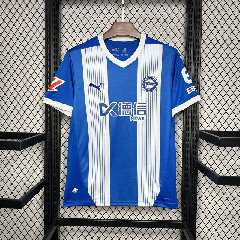 Camisa Alaves Home 24/25 - Torcedor Masculina