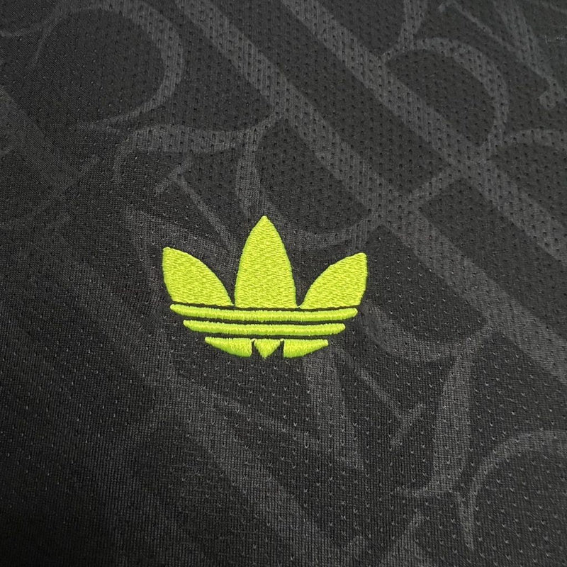 Camisa Real Madrid Black And Neon Unique 24/25 - Adidas Torcedor Masculina