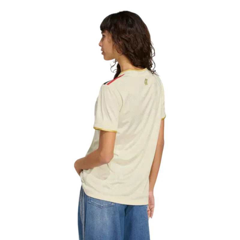 Camisa Flamengo III 2025/26 - Versão Torcedor Feminina - Bege