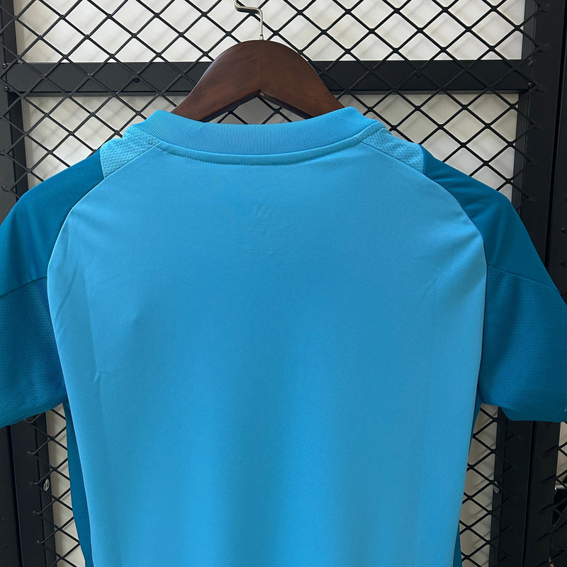 Camisa Flamengo Treino Azul 25/26 - Versão Feminina - Lançamento