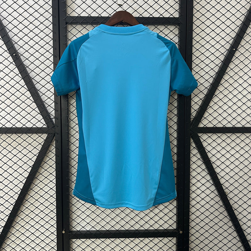 Camisa Flamengo Treino Azul 25/26 - Versão Feminina - Lançamento