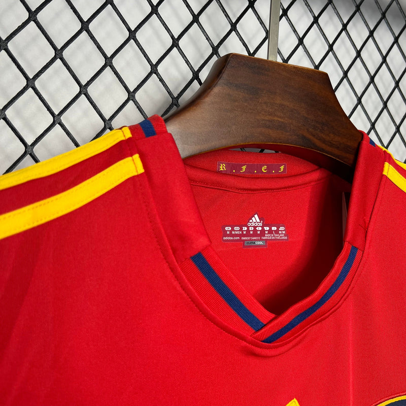 Camisa Espanha Home 2010 - Versão Retro