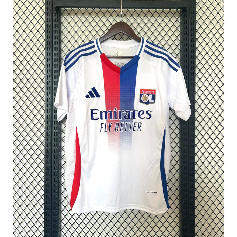 Camisa Lyon Home 24/25 - Adidas Torcedor Masculina