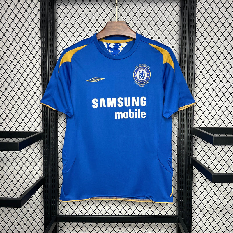 Camisa Chelsea Centenário Home 05/06 - Versão Retro