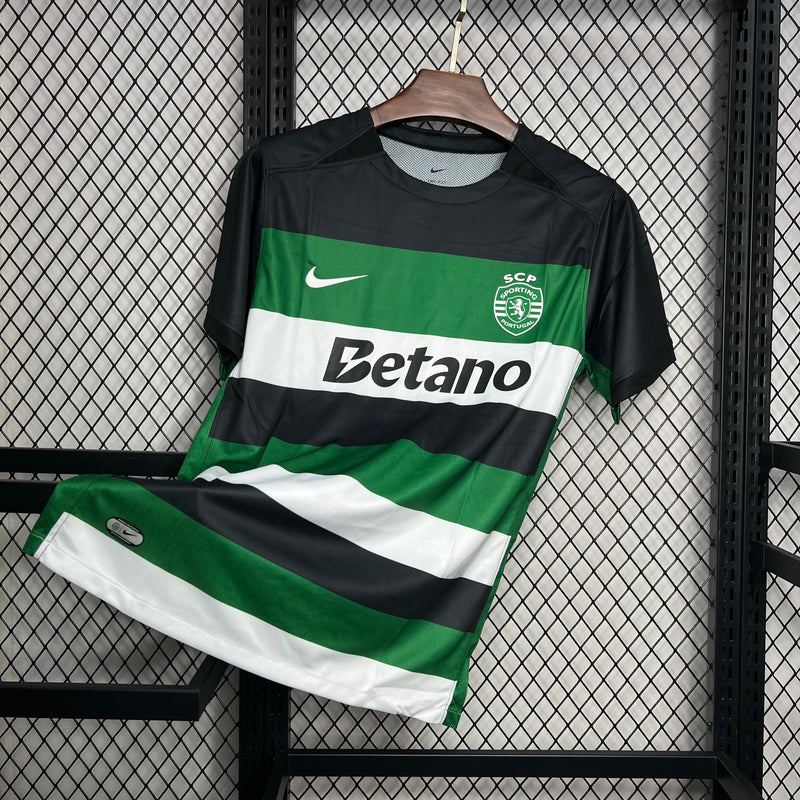 Camisa Sporting Home 24/25 - Nike Torcedor Masculina