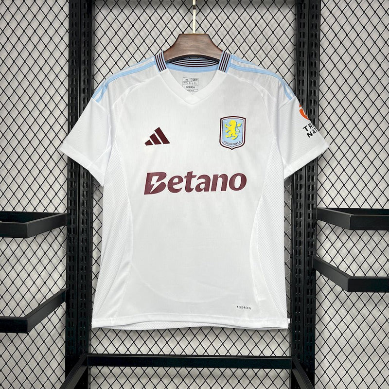 Camisa Aston Villa Villa Away 24/25 Castore Torcedor Masculina