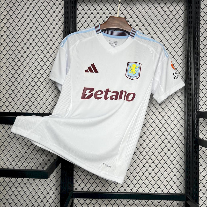 Camisa Aston Villa Villa Away 24/25 Castore Torcedor Masculina