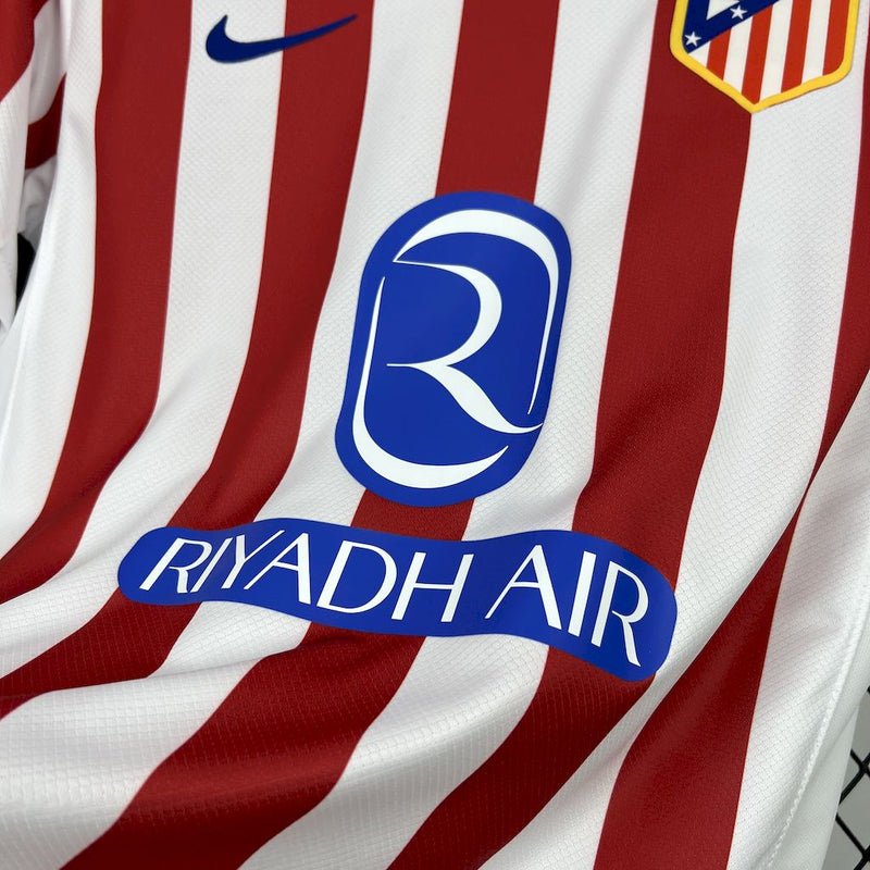 Camisa Atlético De Madrid Home 25/26 - Torcedor Masculina - Lançamento